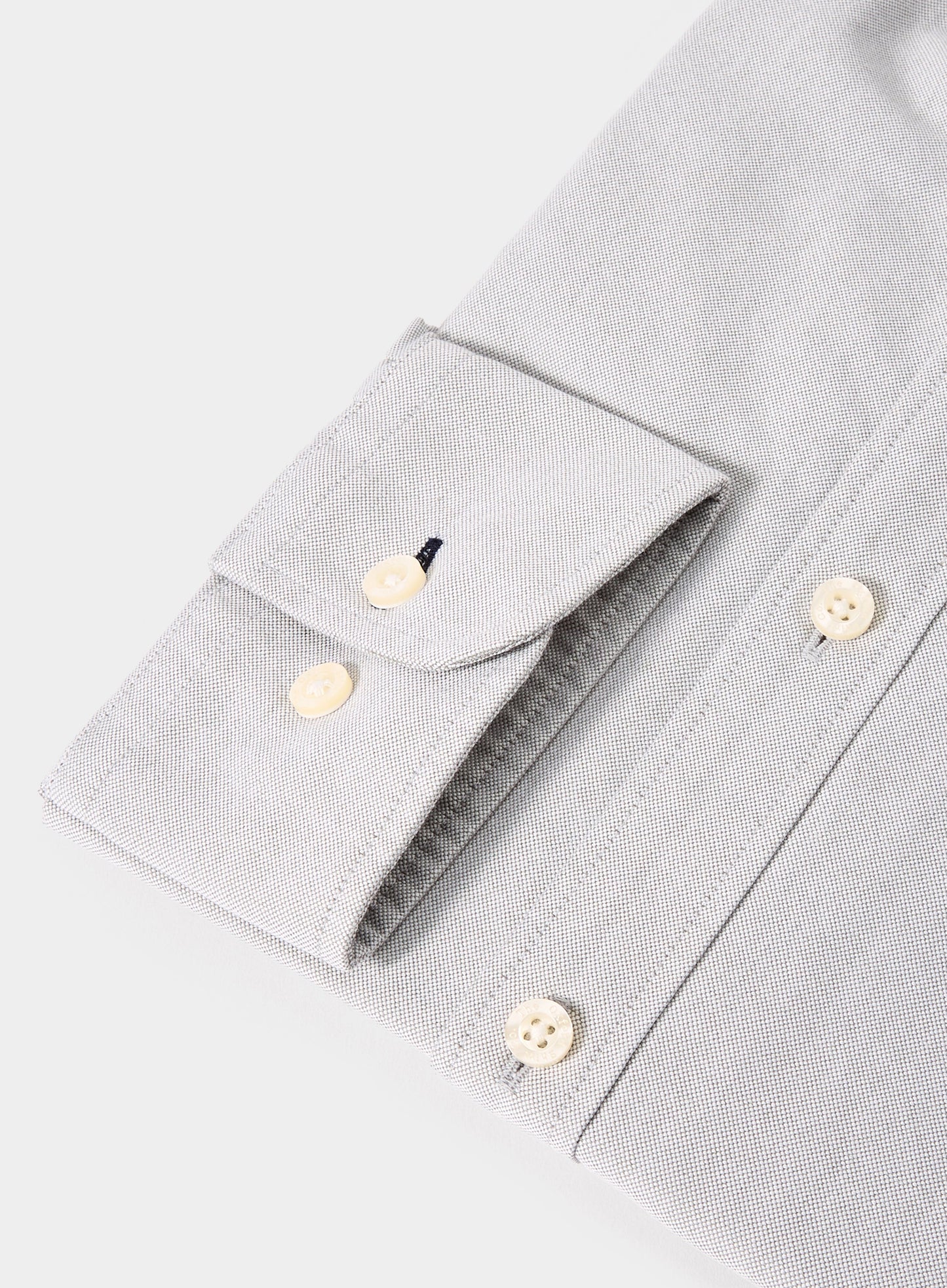 Button Down Oxford Shirt - Grey