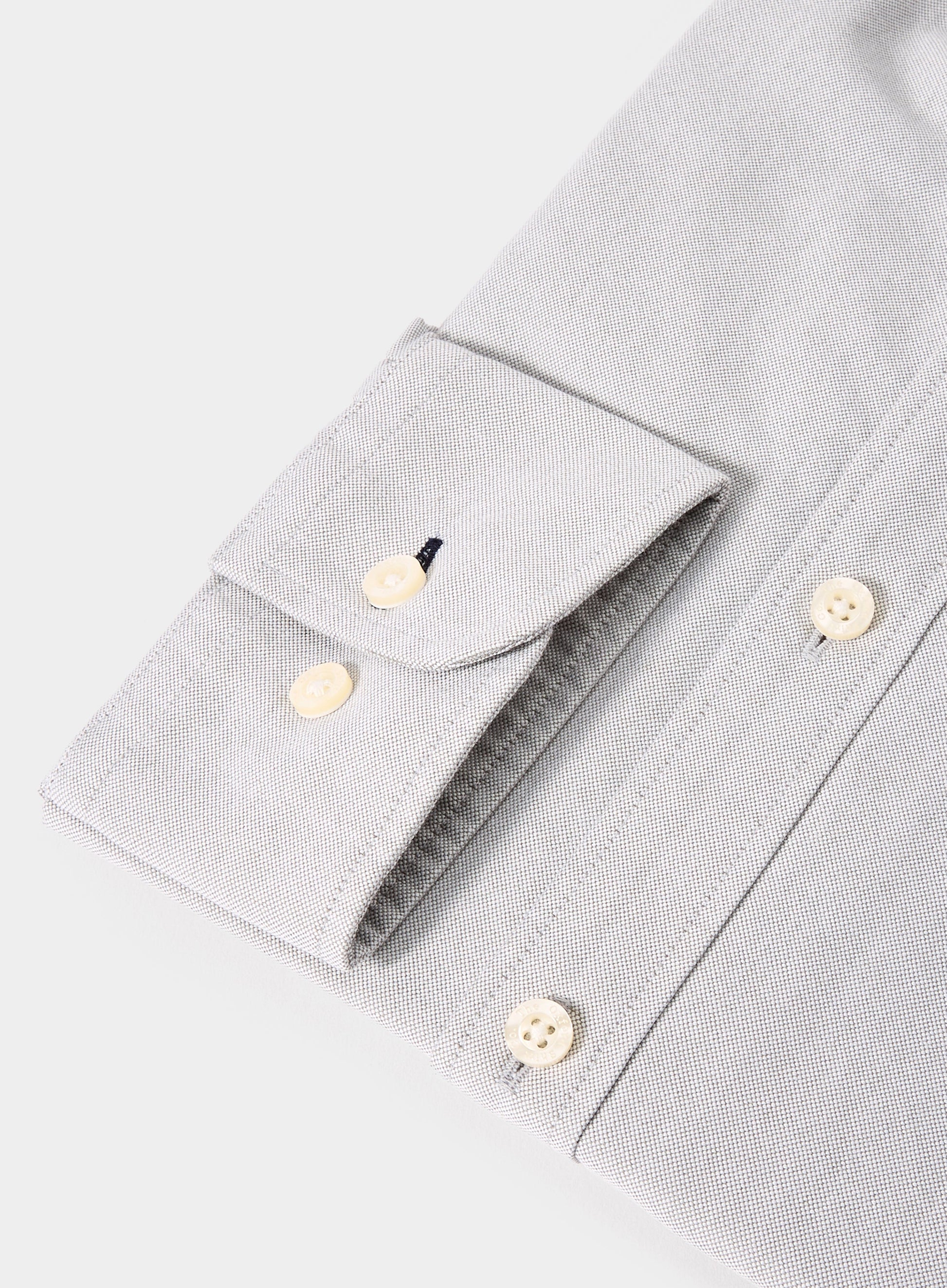 Button Down Oxford Shirt - Grey