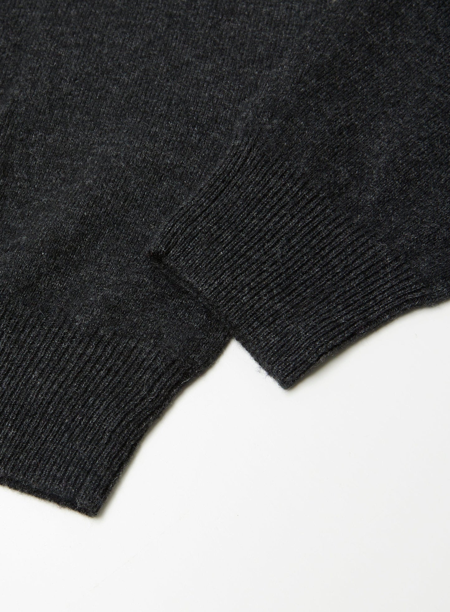 Cashmere 1/4 Zip in Charcoal