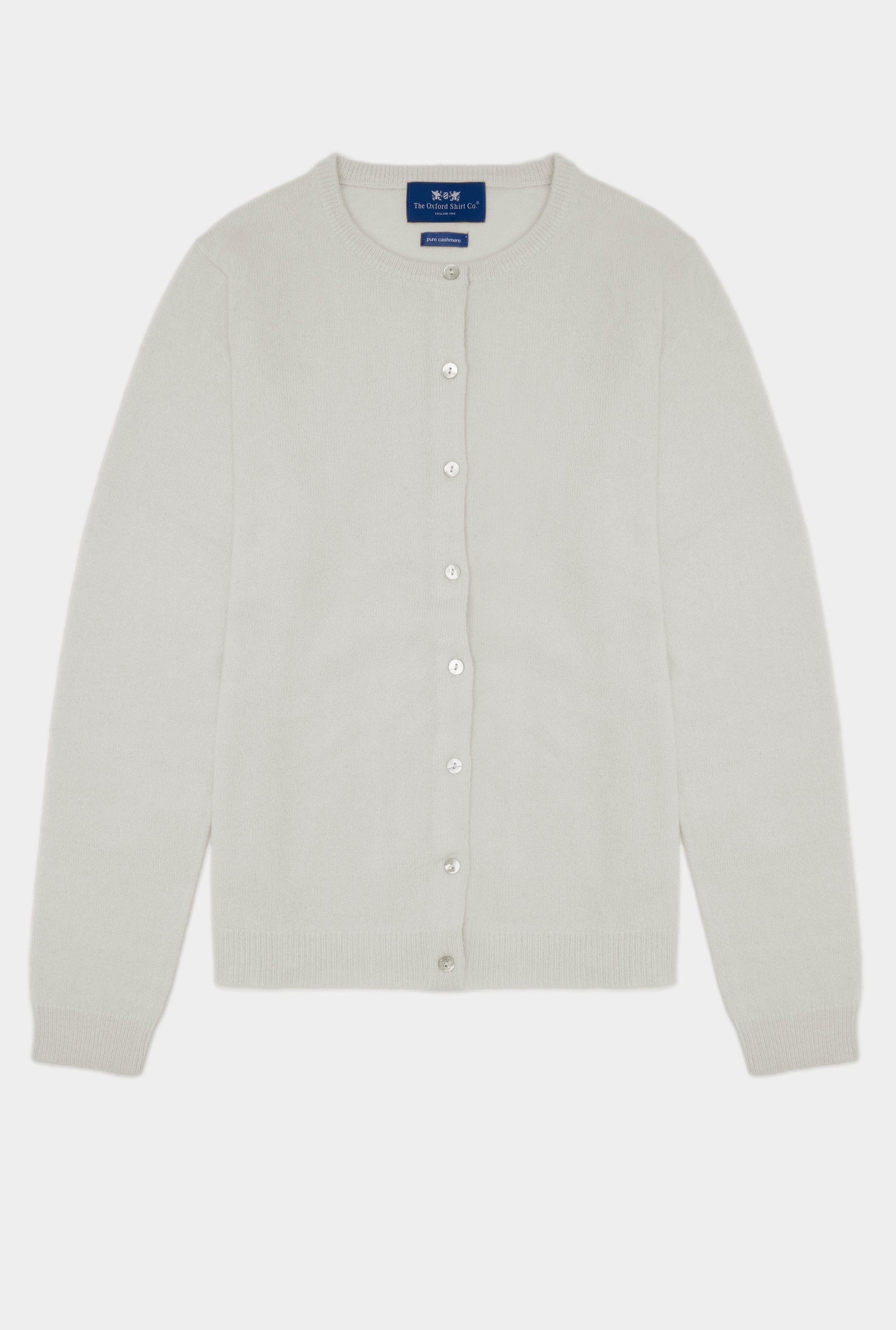 Cashmere Cardigan in Ecru