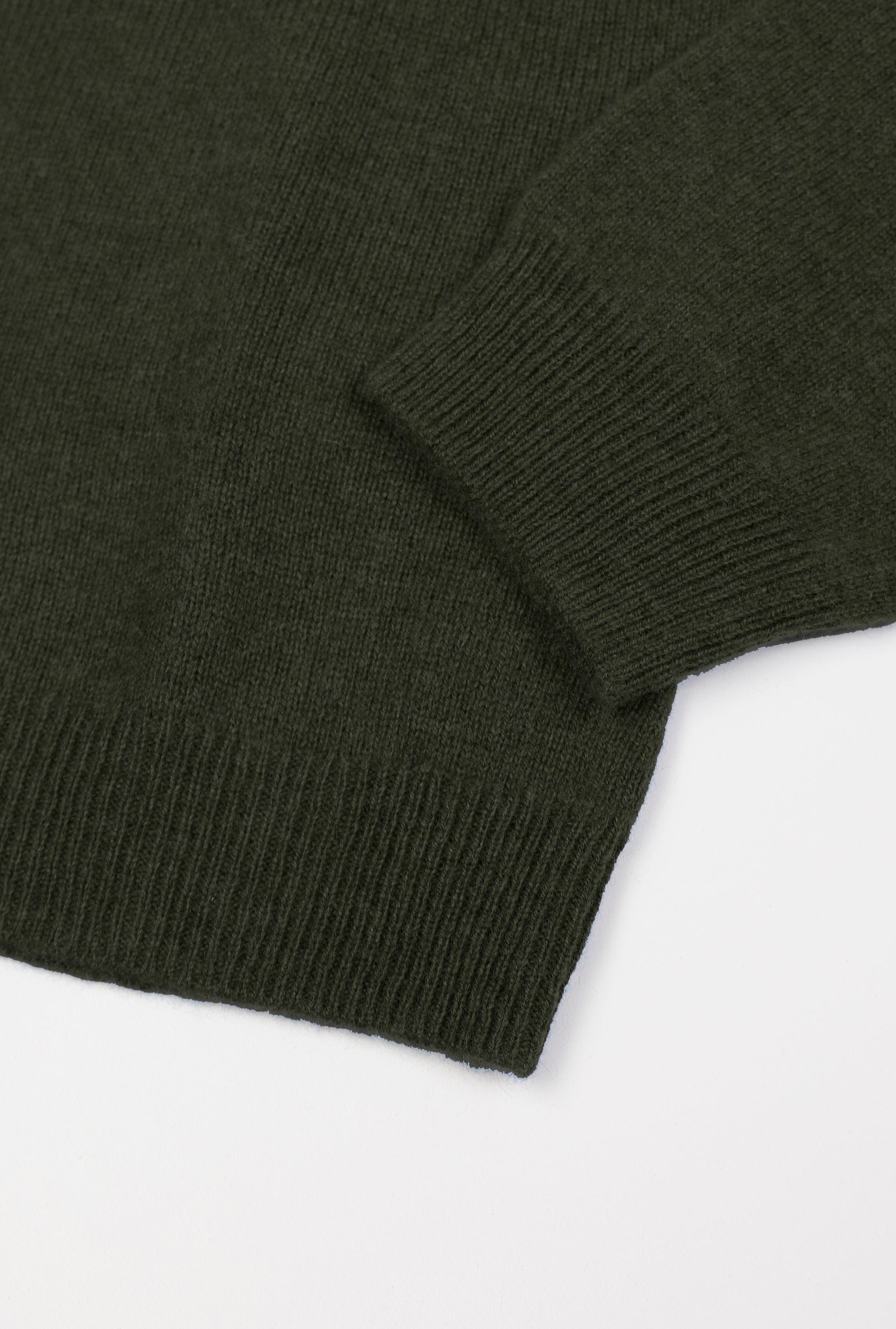 Cashmere Cardigan in Highland Green