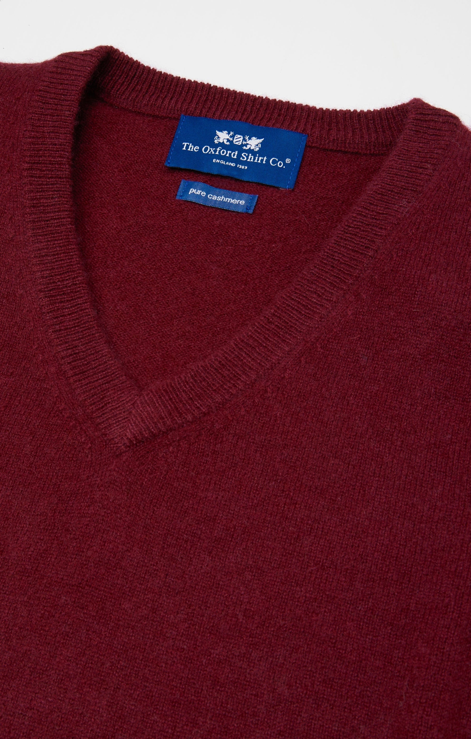 Cashmere Sleeveless in Bordeaux