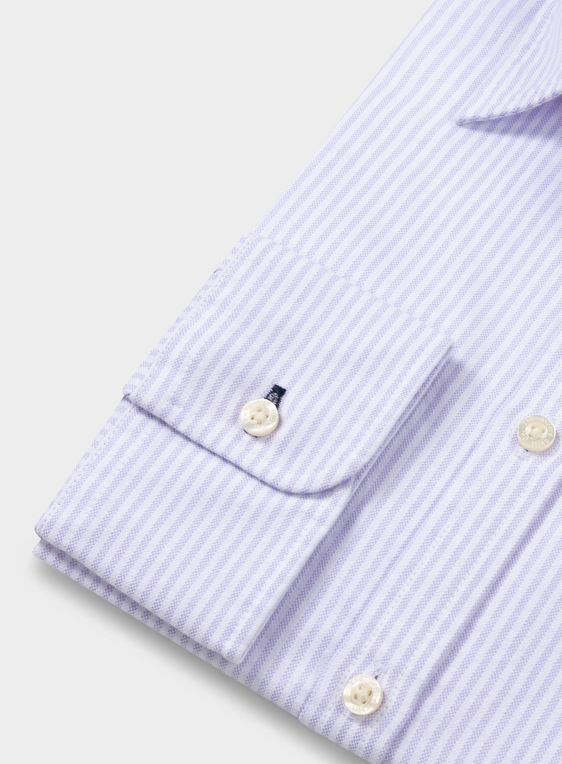 Classic Oxford Shirt - Lilac Stripe