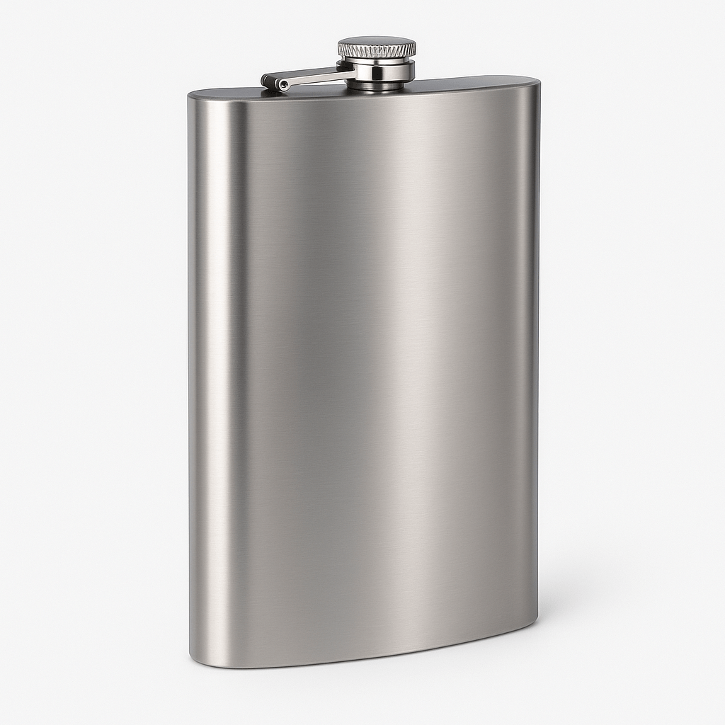 Giant Stainless Steel Hip Flask