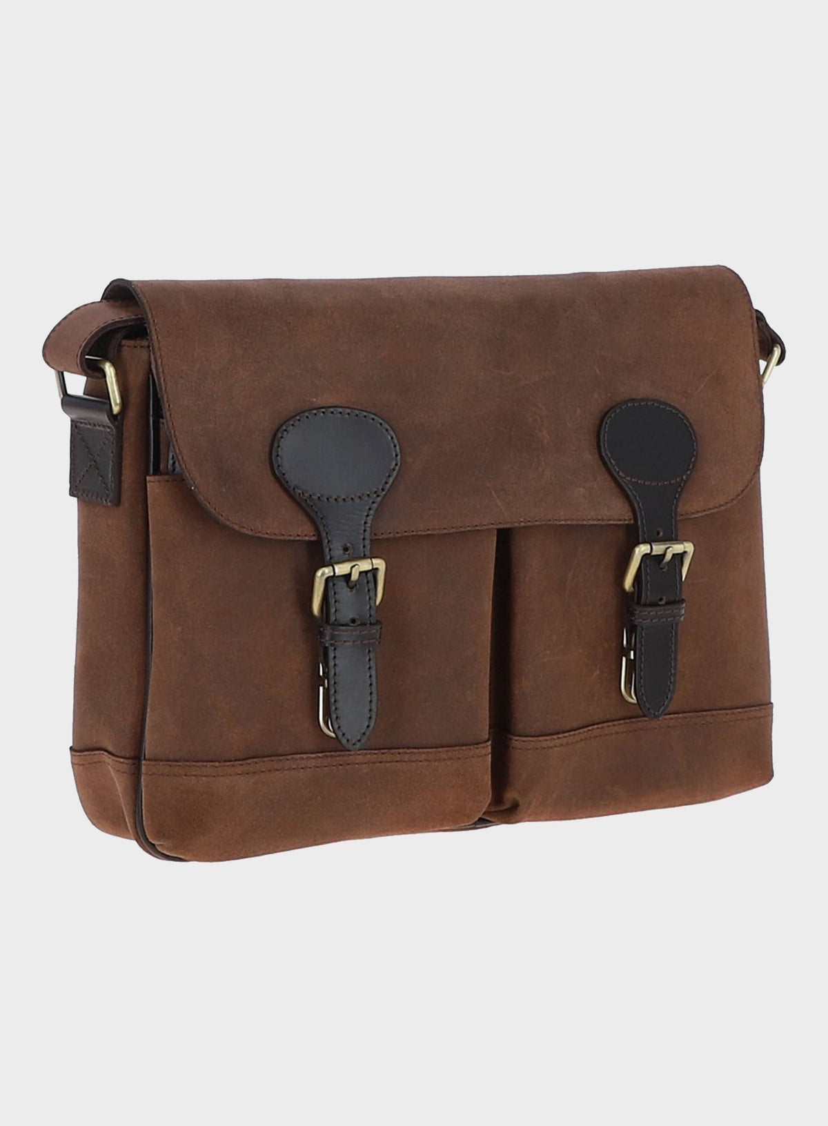 Keble laptop bag in Brown.