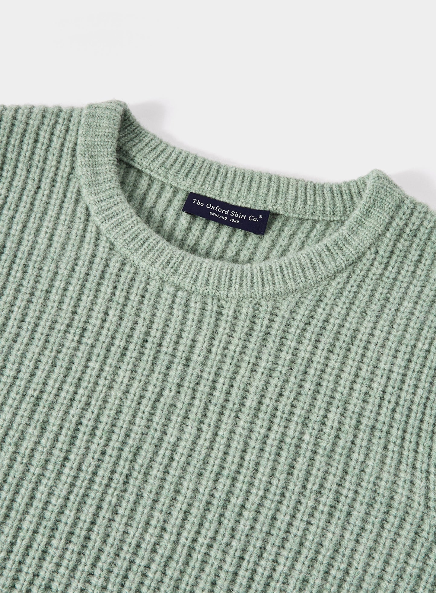 Knitted Rib Vest - Green