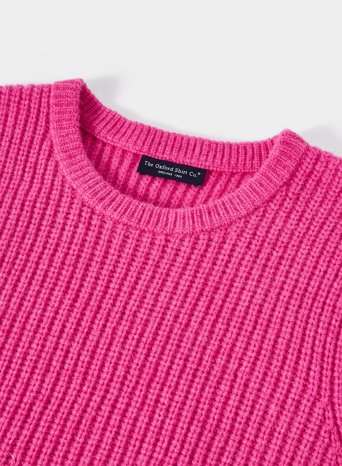 Knitted Rib Vest - Pink