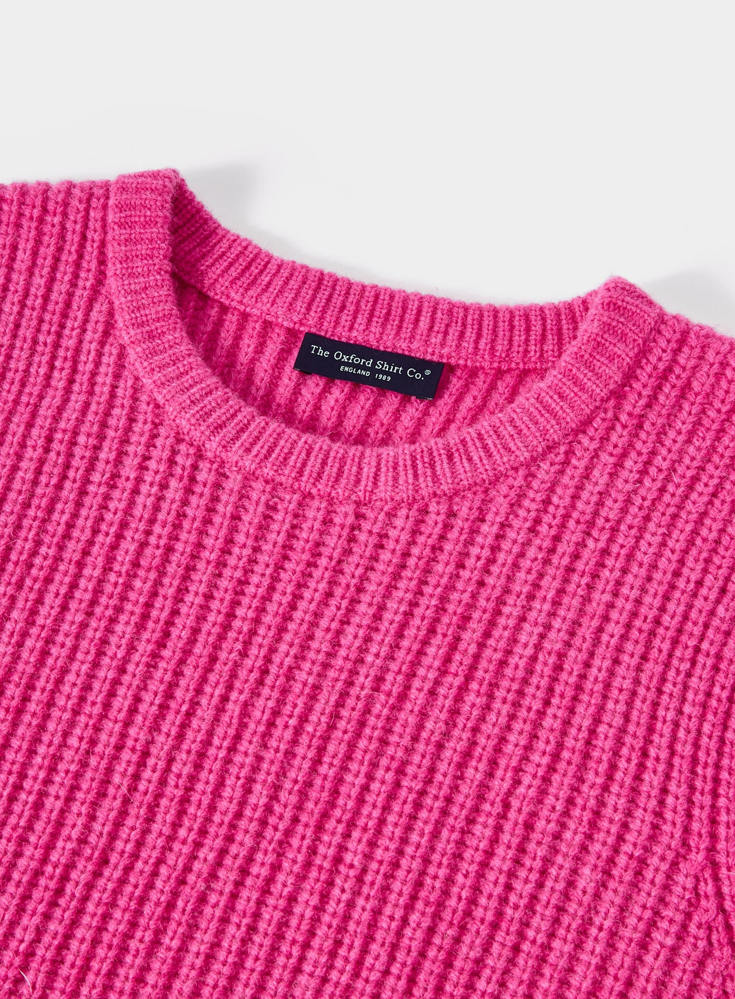 Knitted Rib Vest - Pink