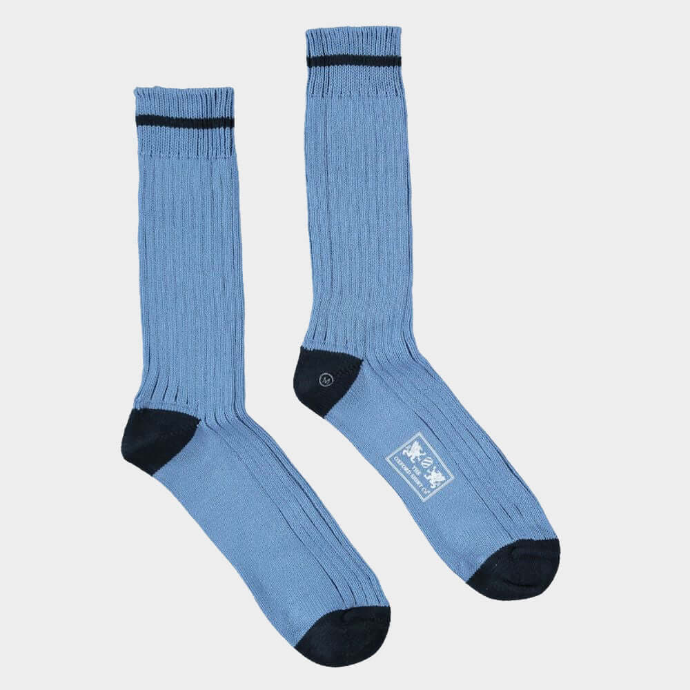 Men’s 3 pack of socks in Blue Contrast.