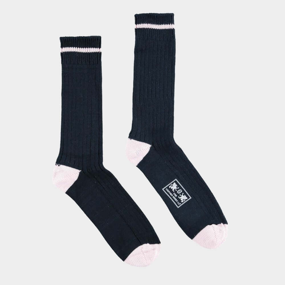 Men’s 3 pack of socks in Blue Contrast.