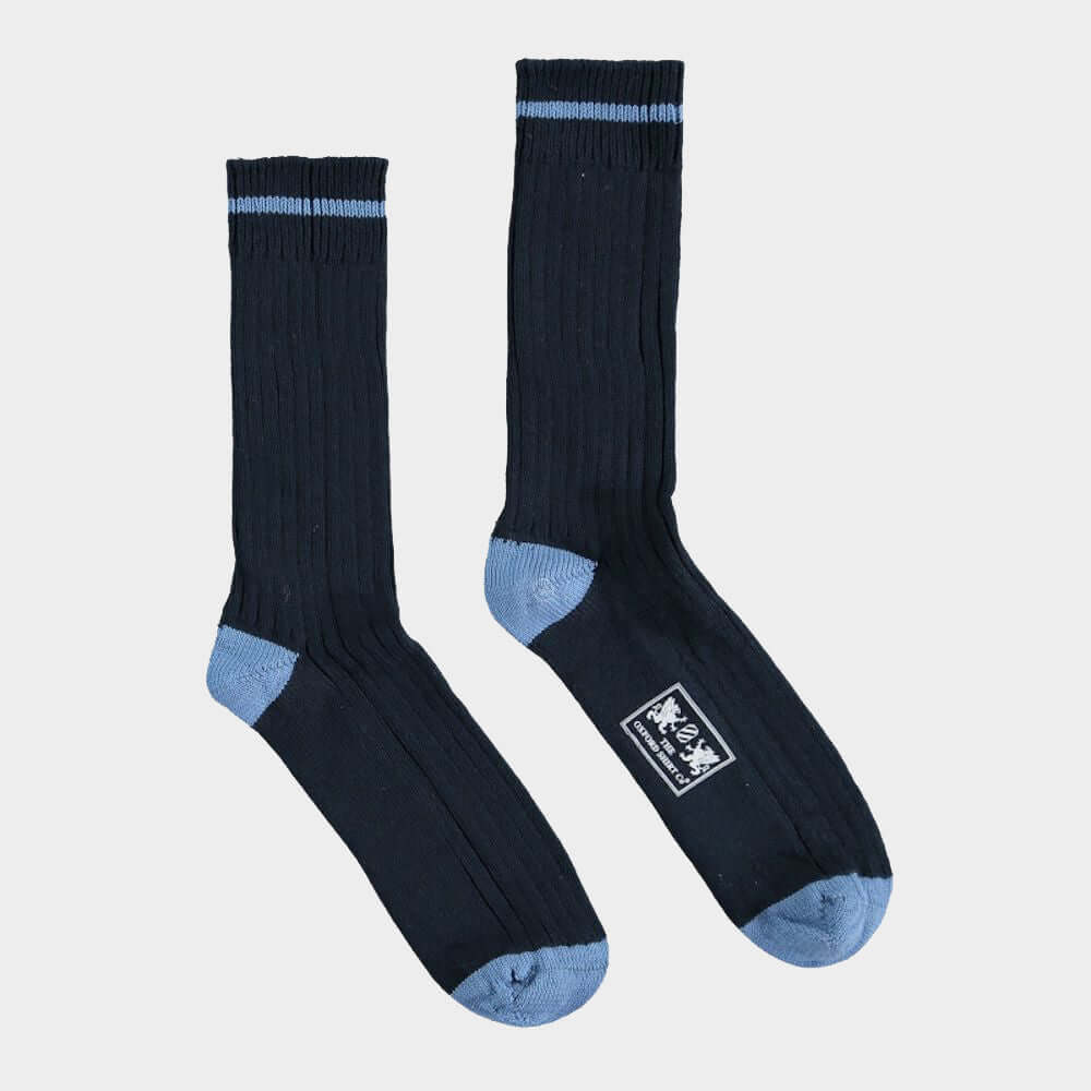 Men’s 3 pack of socks in Blue Contrast.