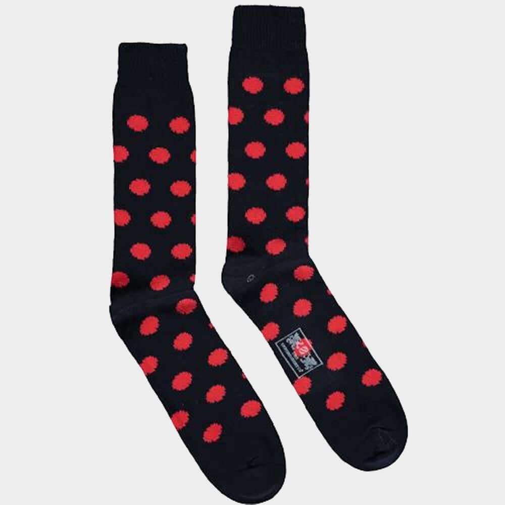 Men’s 3 pack of socks in Blue Spots.