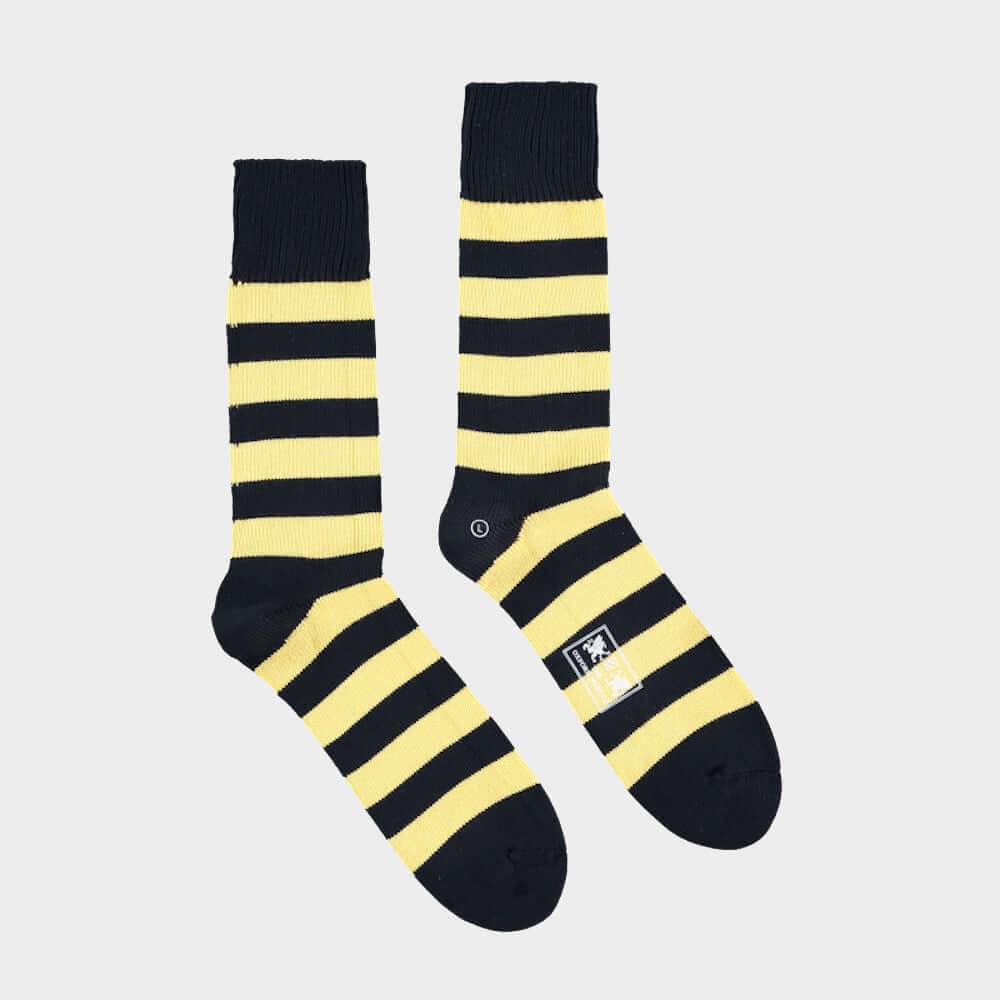Men’s 3 pack of socks in Bright Hooped.