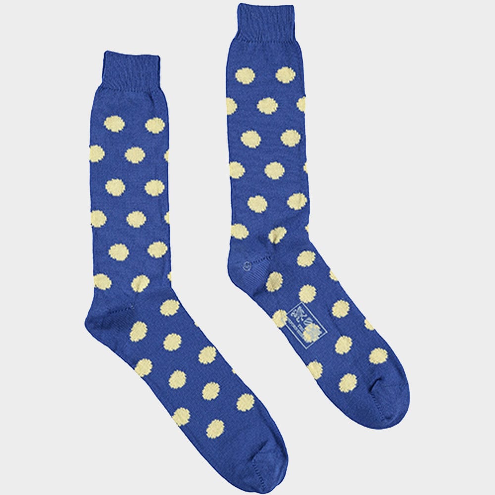 Men’s 3 pack of socks in Multi Spots.