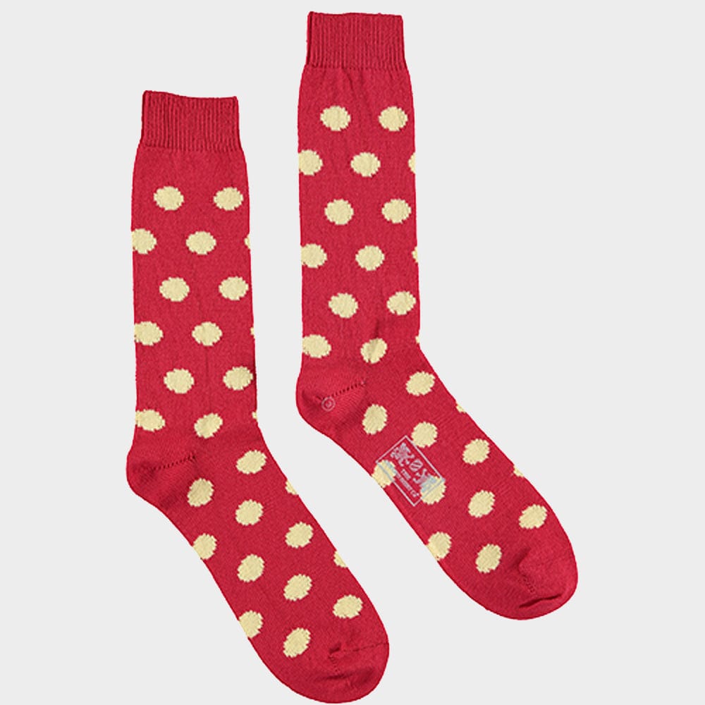 Men’s 3 pack of socks in Multi Spots.