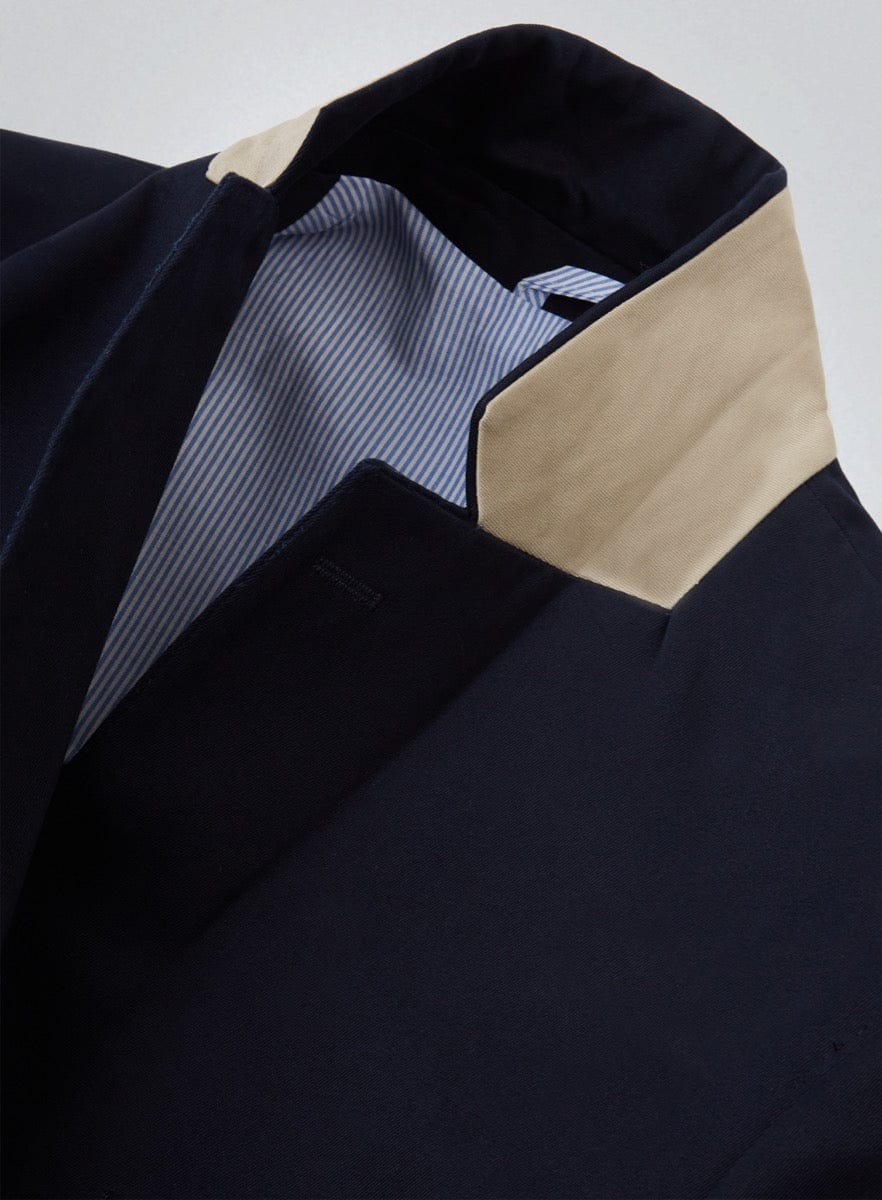Men’s casual cotton blazer.