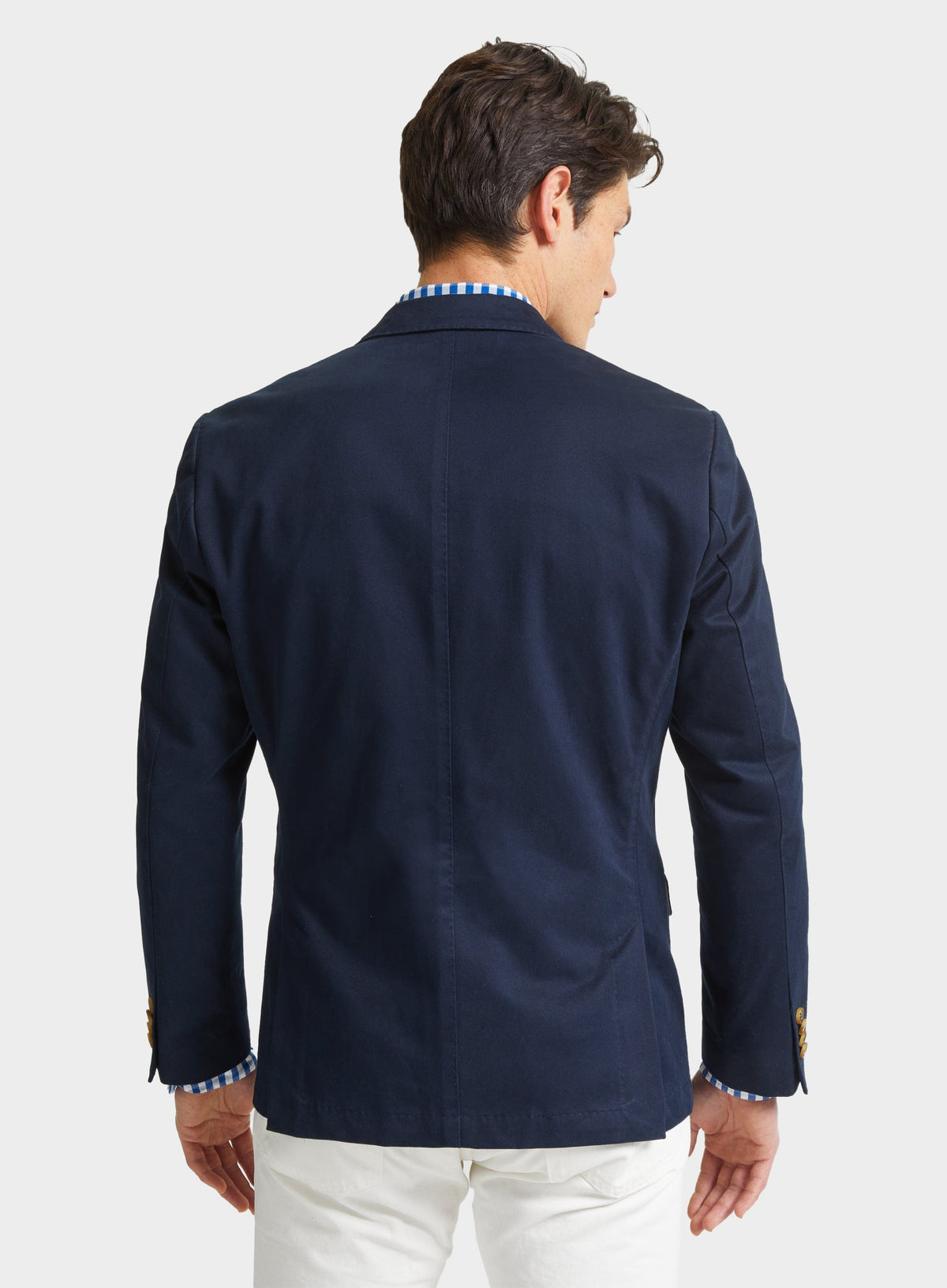 Men’s casual cotton blazer.