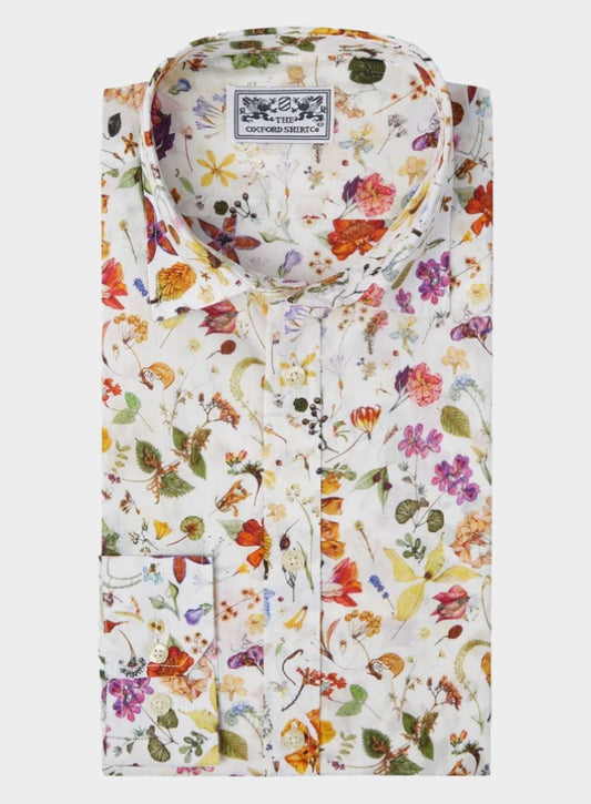 Men’s shirt in Floral Eve Liberty fabric.