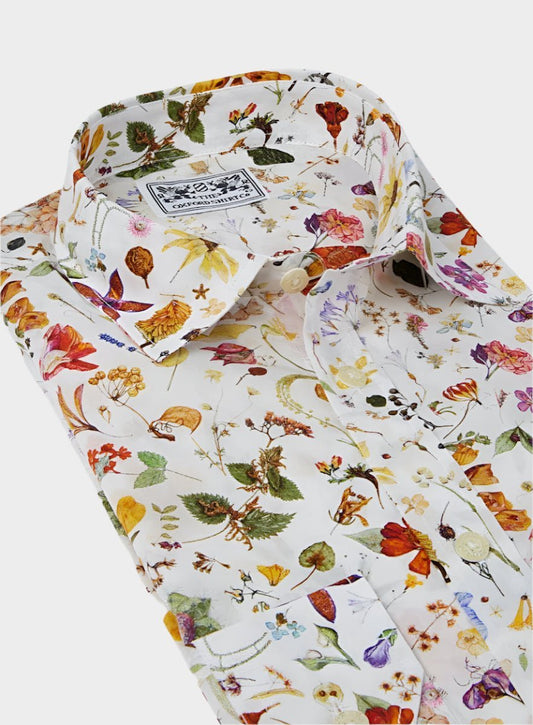 Men’s shirt in Floral Eve Liberty fabric.