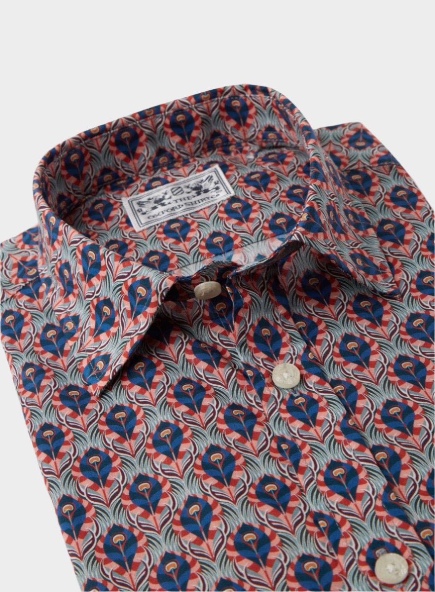 Men’s shirt in Luxor Liberty fabric.