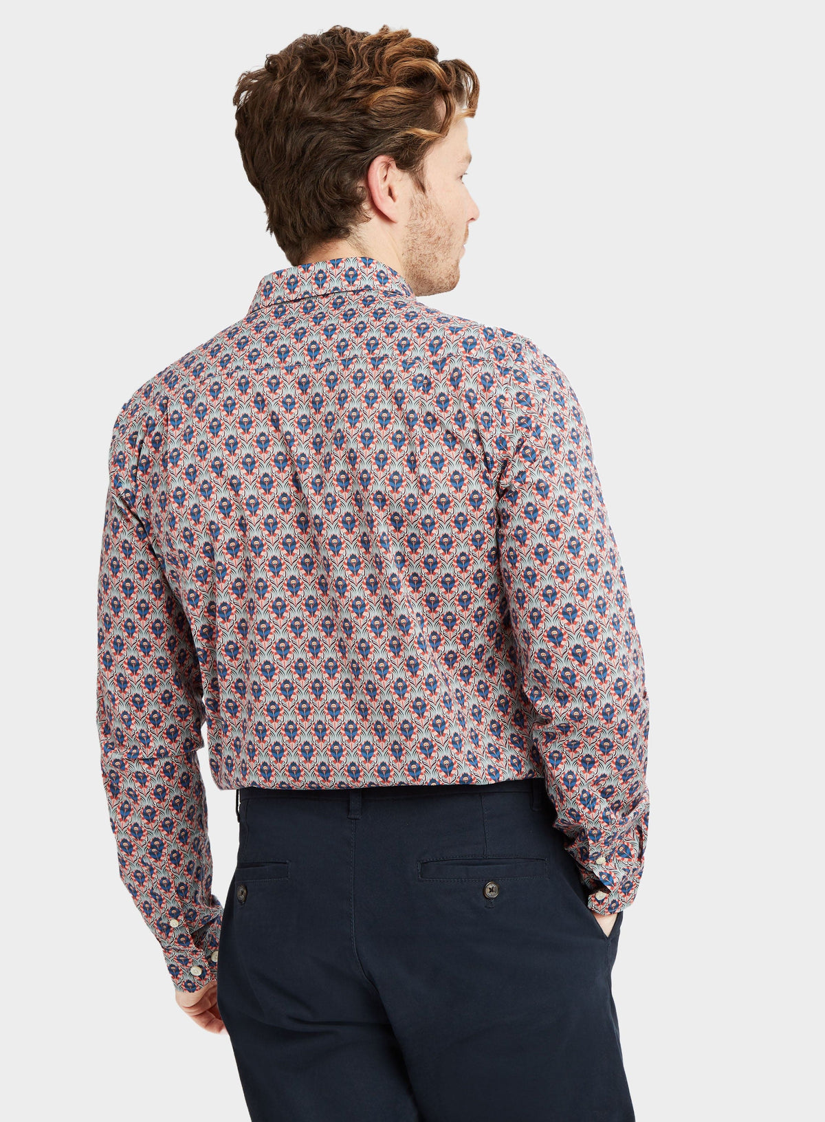 Men’s shirt in Luxor Liberty fabric.
