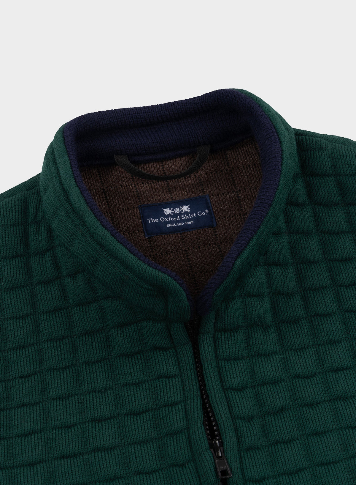 Men’s Thermatex quilted gilet in Green.