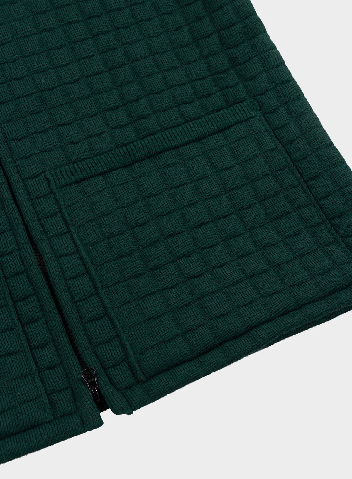 Men’s Thermatex quilted gilet in Green.