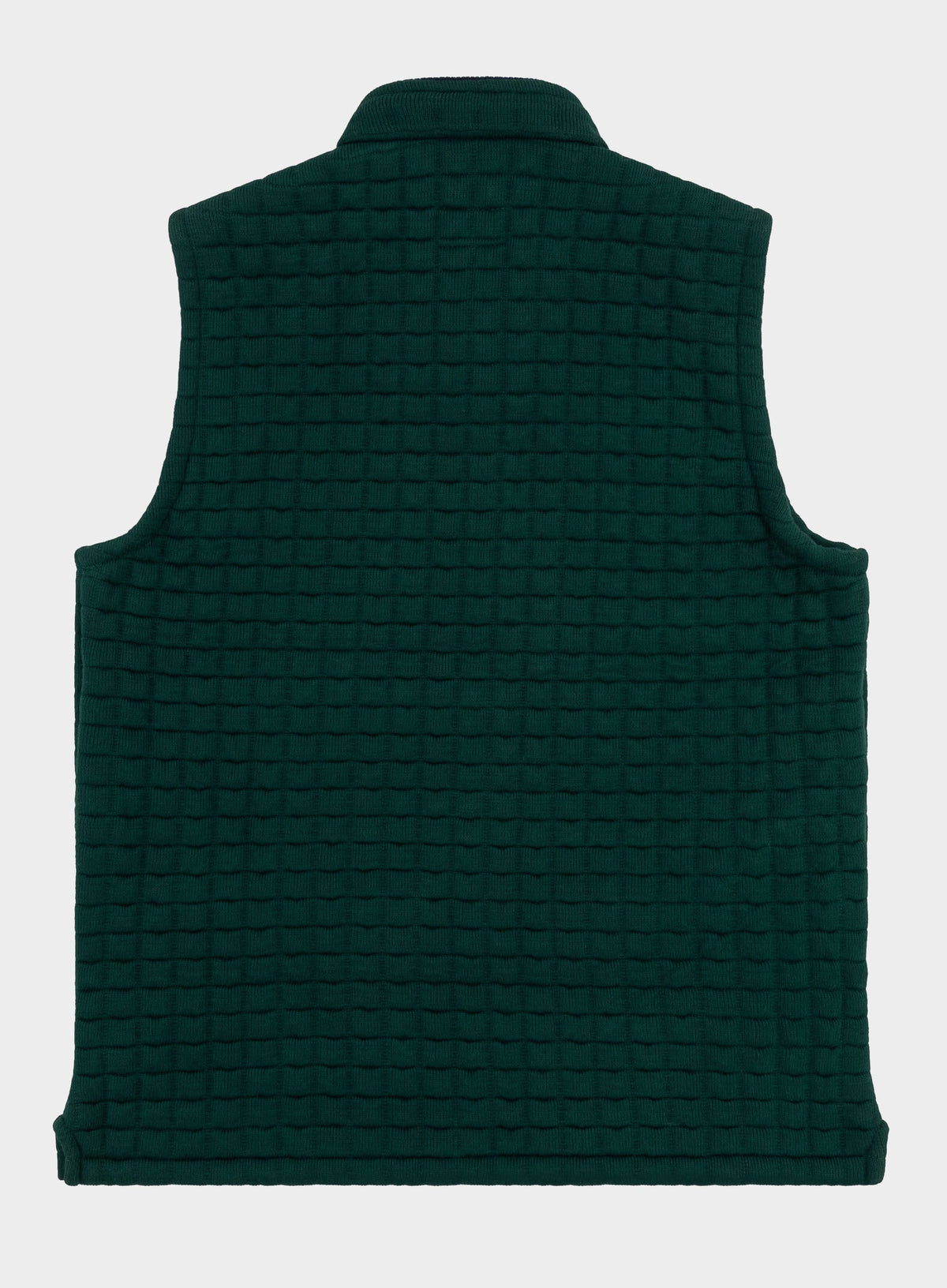 Men’s Thermatex quilted gilet in Green.