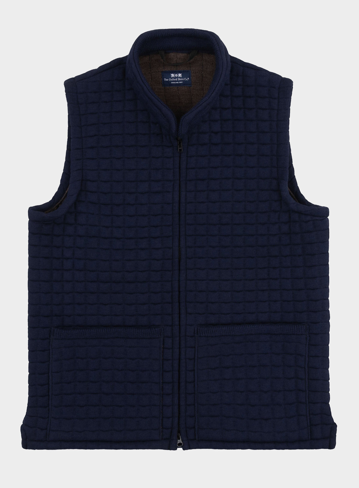 Men’s Thermatex quilted gilet in Navy.