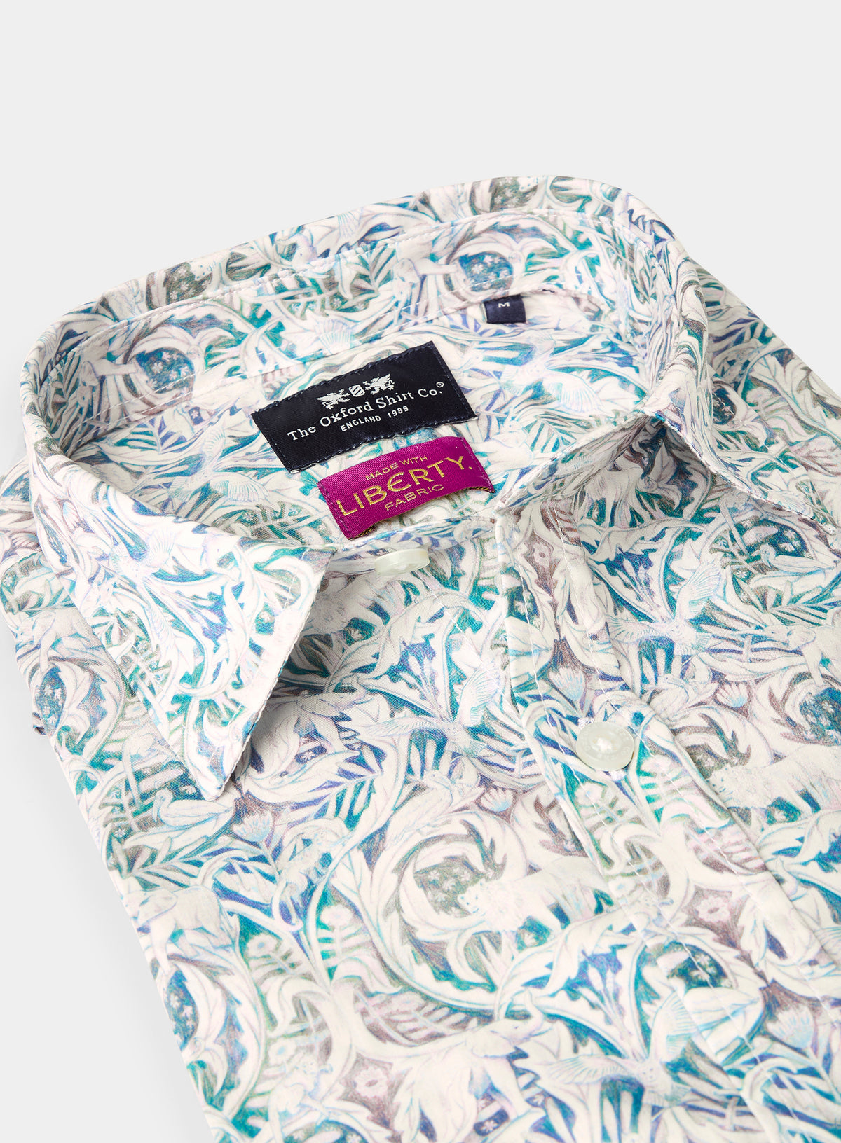 Men’s shirt in Valerie Liberty fabric.