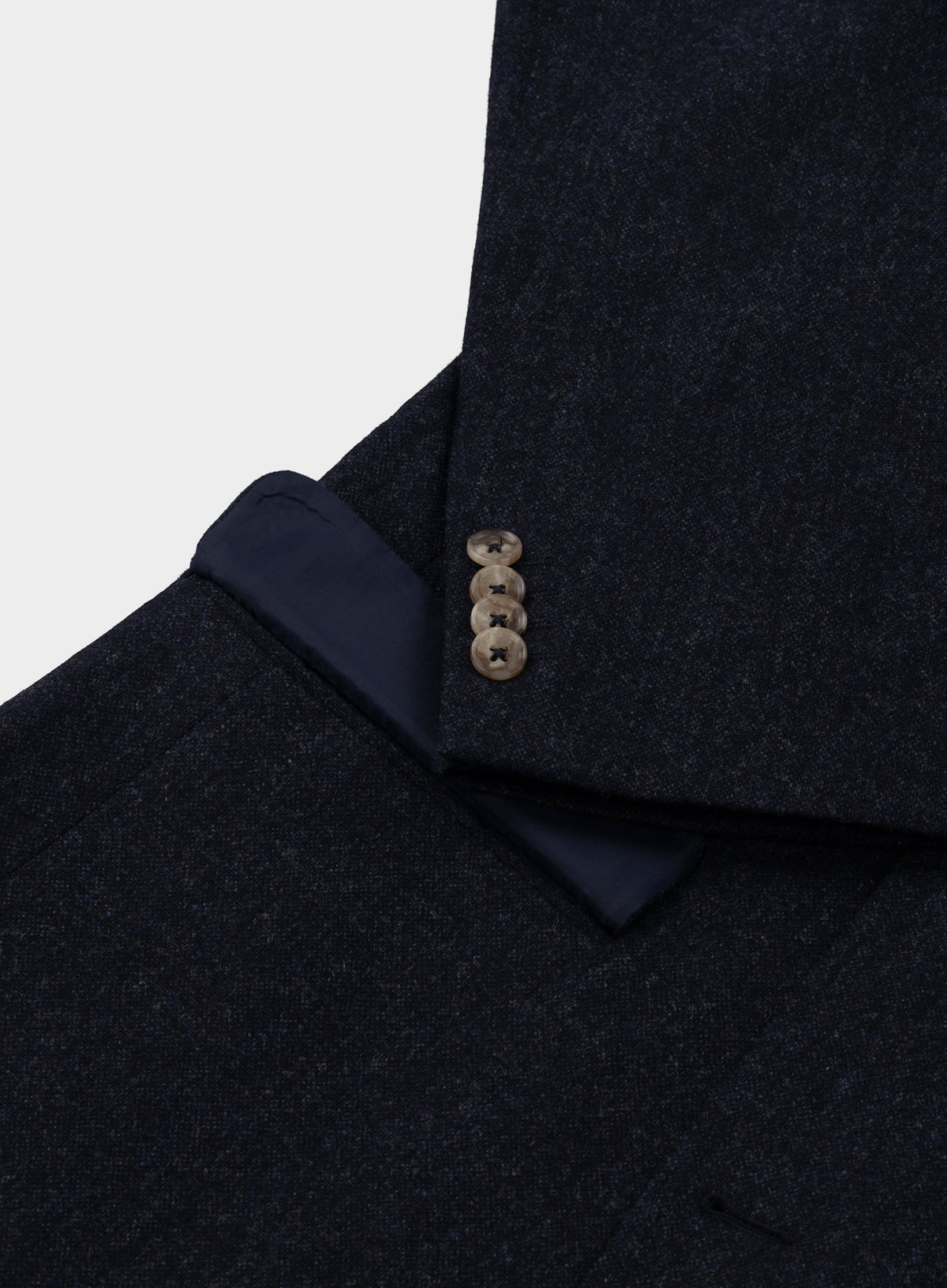 Men’s wool blazer jumper in Charcoal.