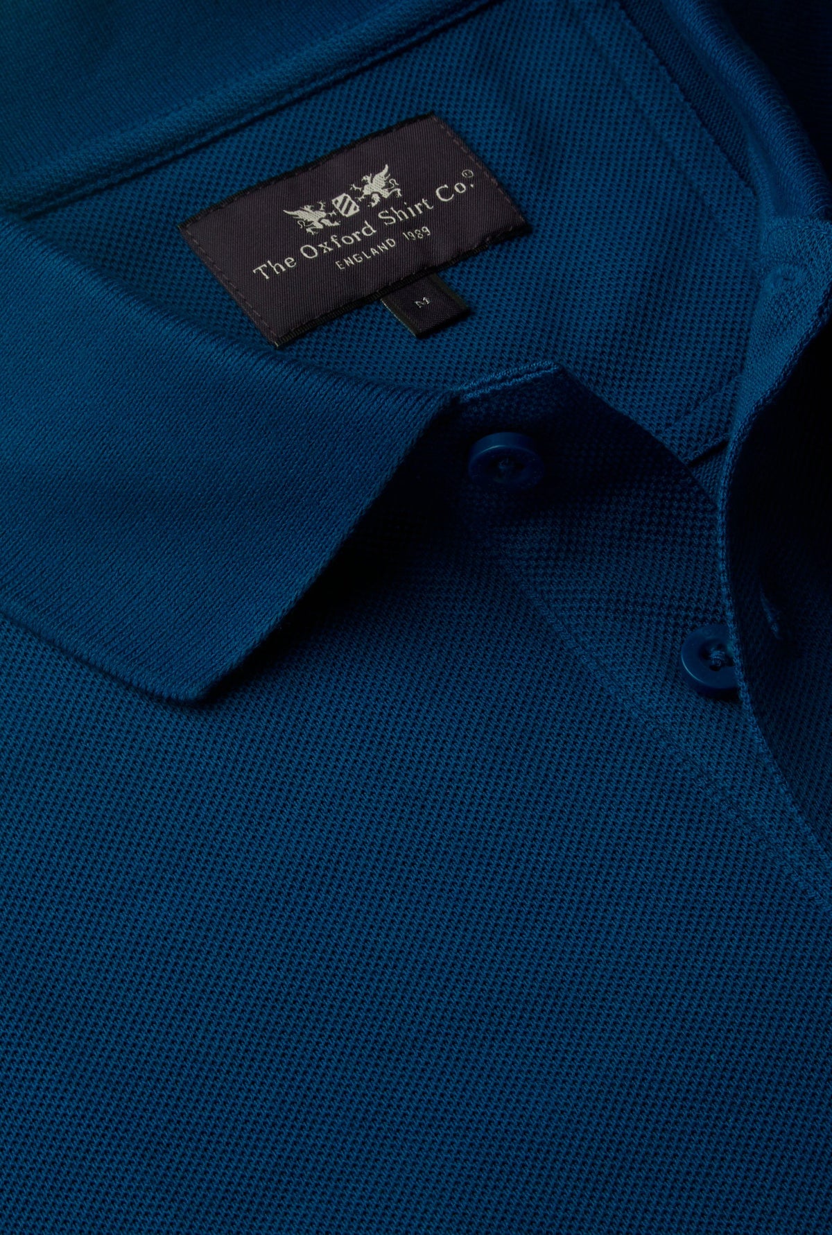 Pique Polo Shirt - Blue