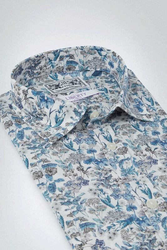 Poets Meadow Blues - Made with Liberty Fabric