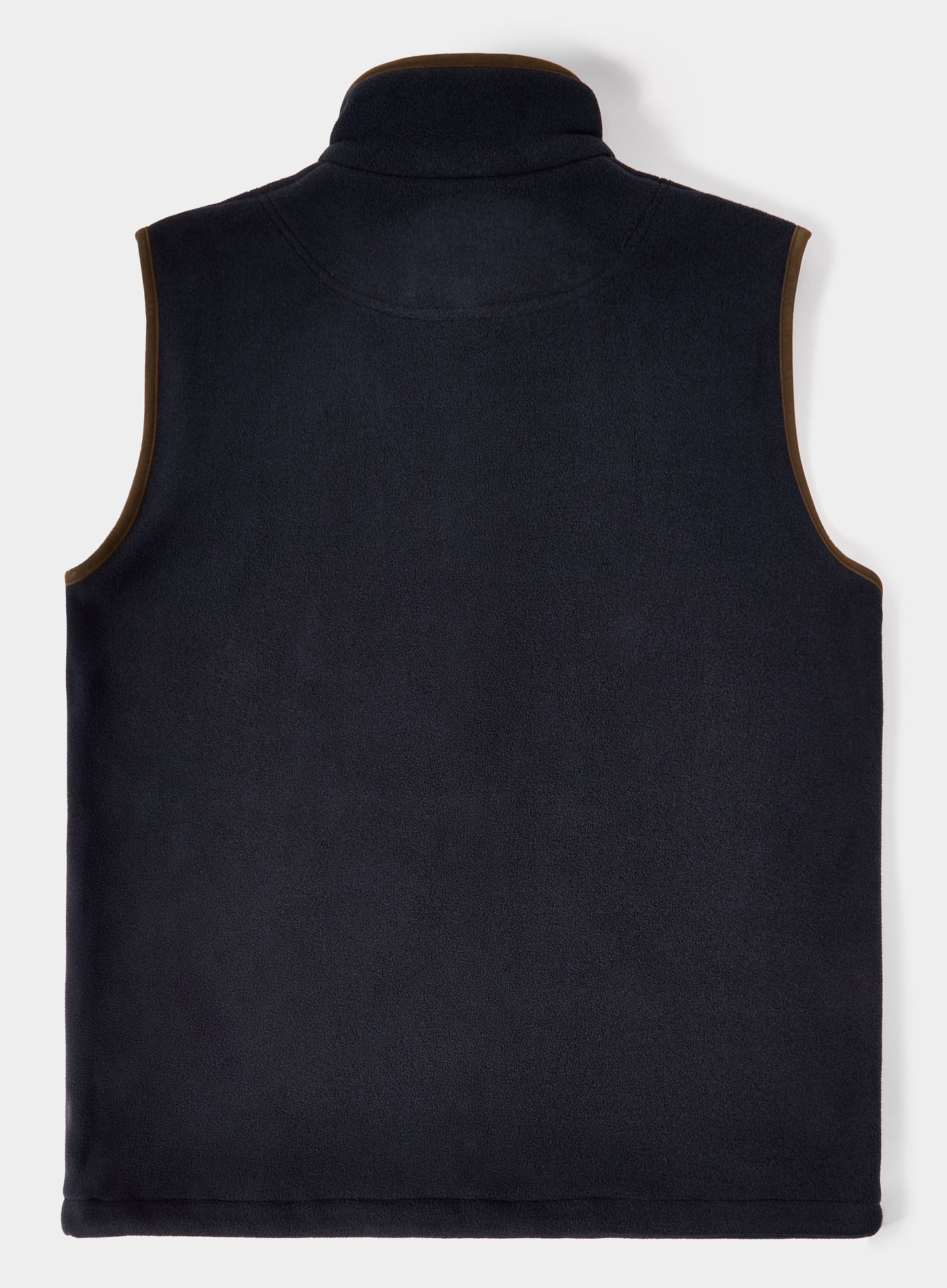 Trimmed Fleece Gilet - Navy