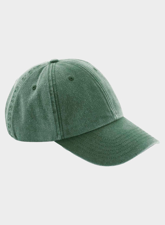 Washed Oxford Shirt Co. signature cap in Green.