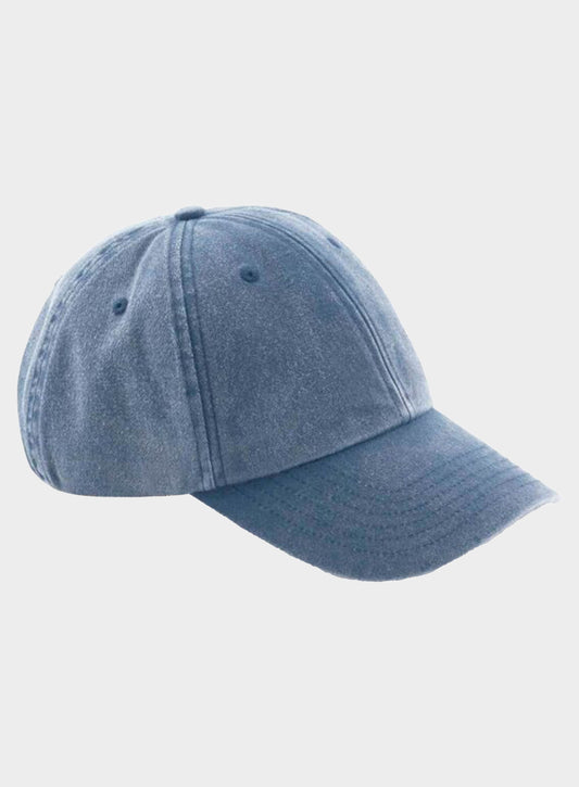 Washed Oxford Shirt Co. Signature Cap - Light Blue