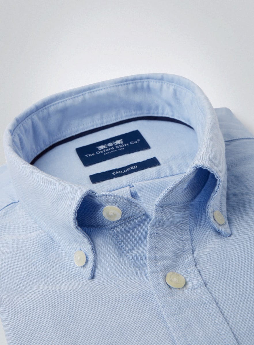 Button Down Oxford Shirt - Blue