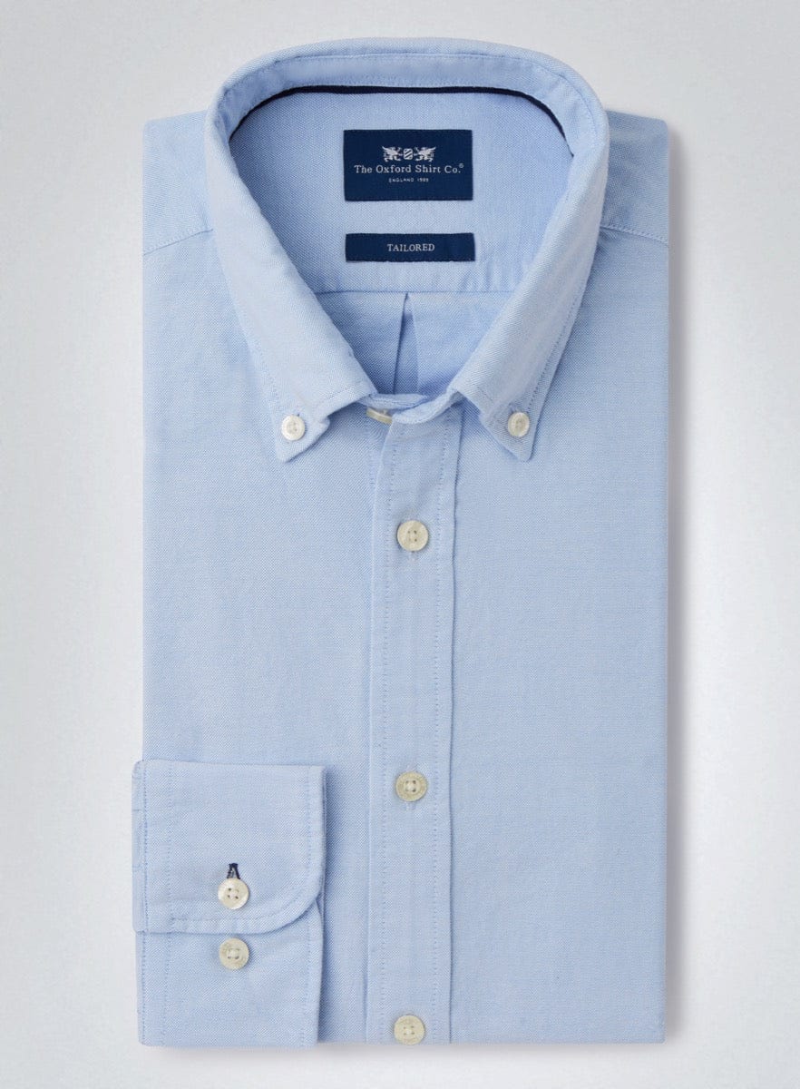 Button Down Oxford Shirt - Blue