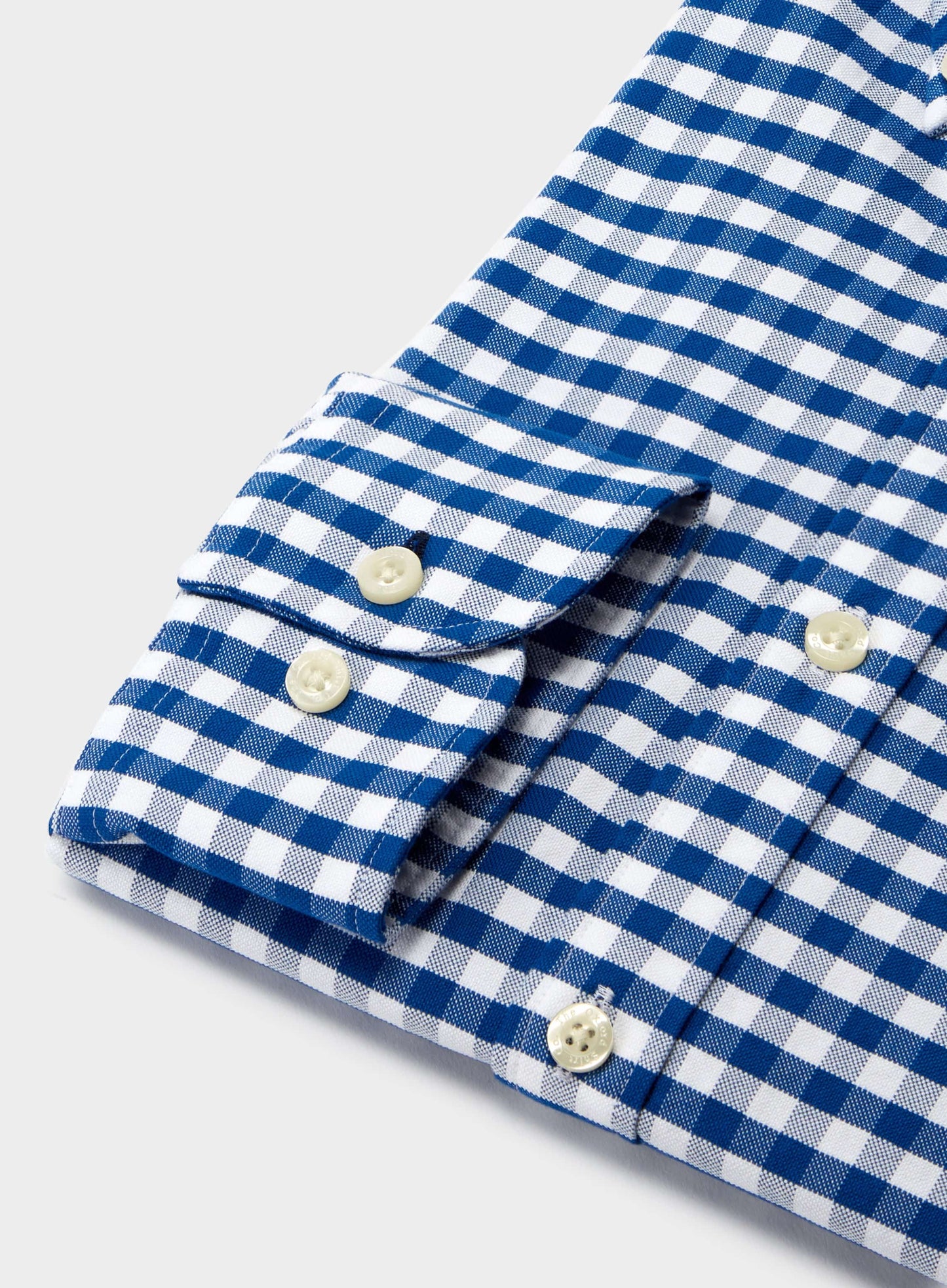 Button Down Oxford Shirt - Navy Check