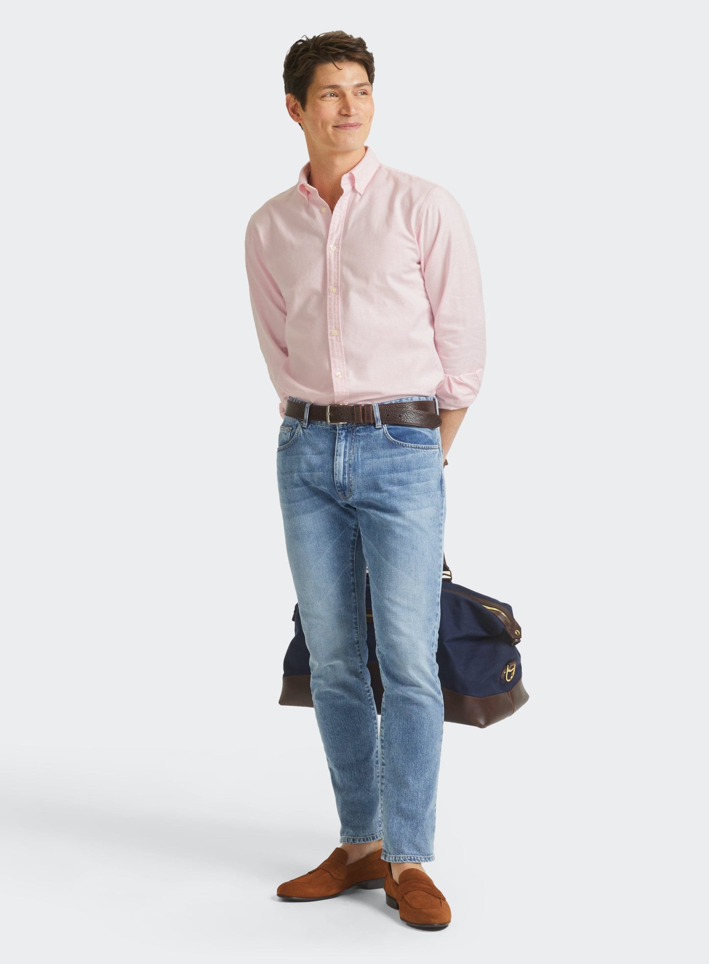 Button Down Oxford Shirt - Pink