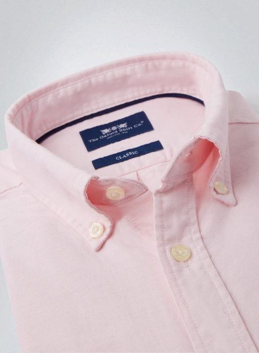 Button Down Oxford Shirt - Pink