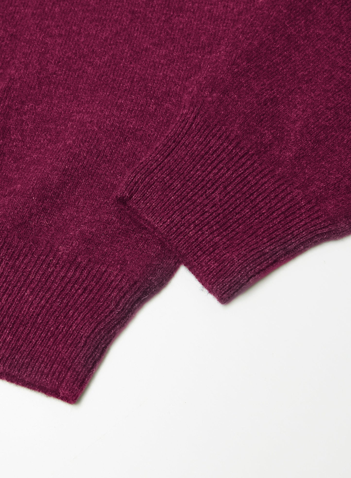 Cashmere 1/4 Zip in Raspberry