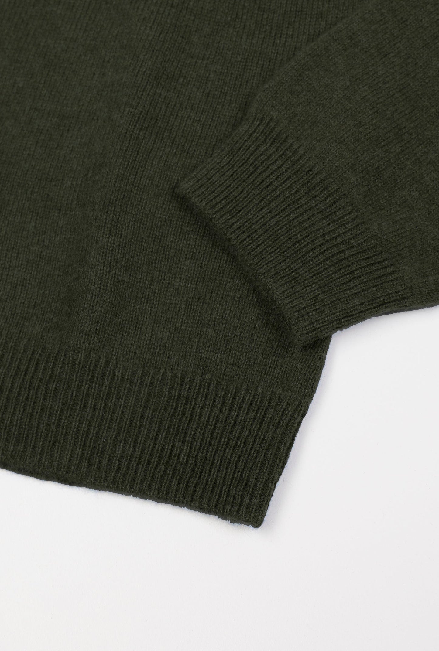 Cashmere Cardigan in Highland Green