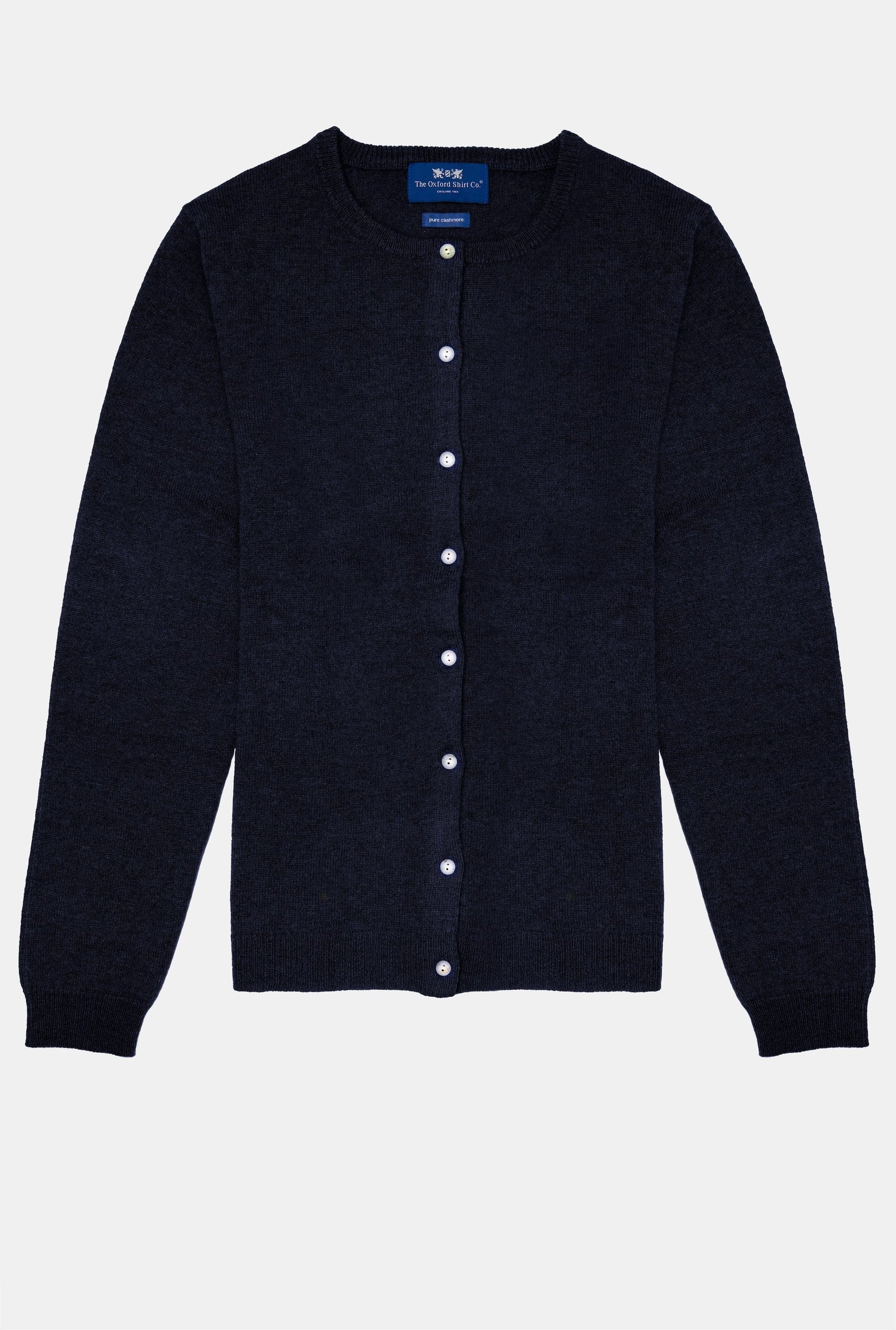 Cashmere Cardigan in Navy