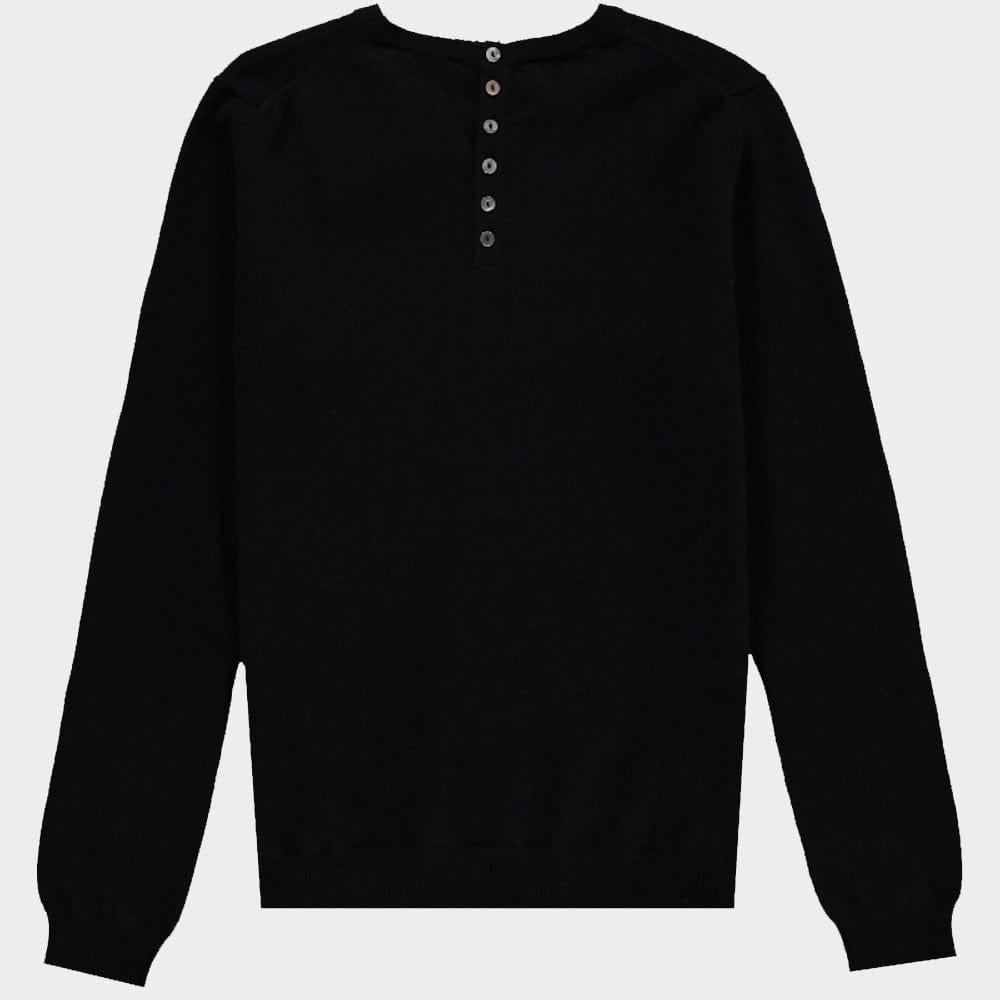 Cashmere Crew Neck in Black