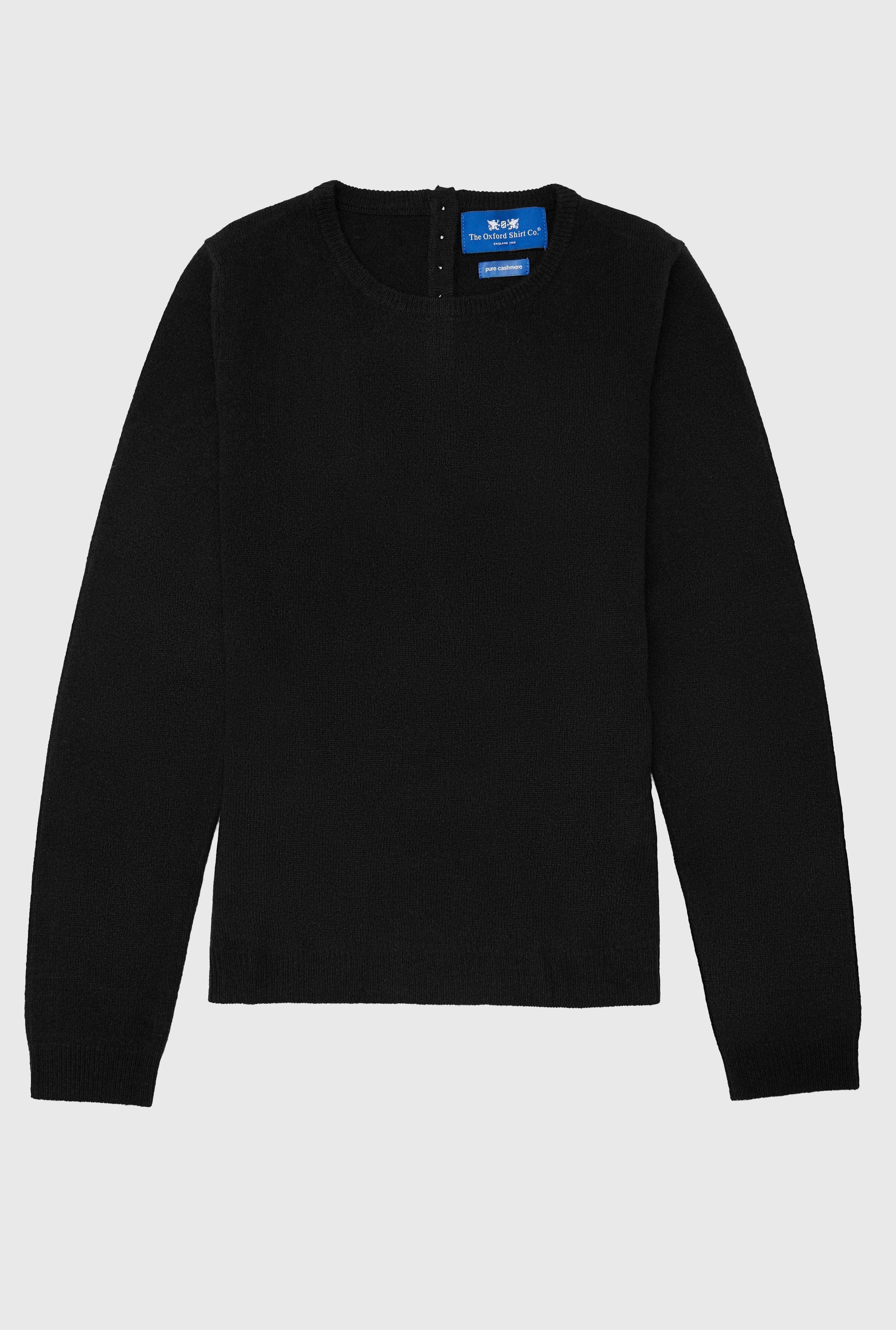 Cashmere Crew Neck in Black