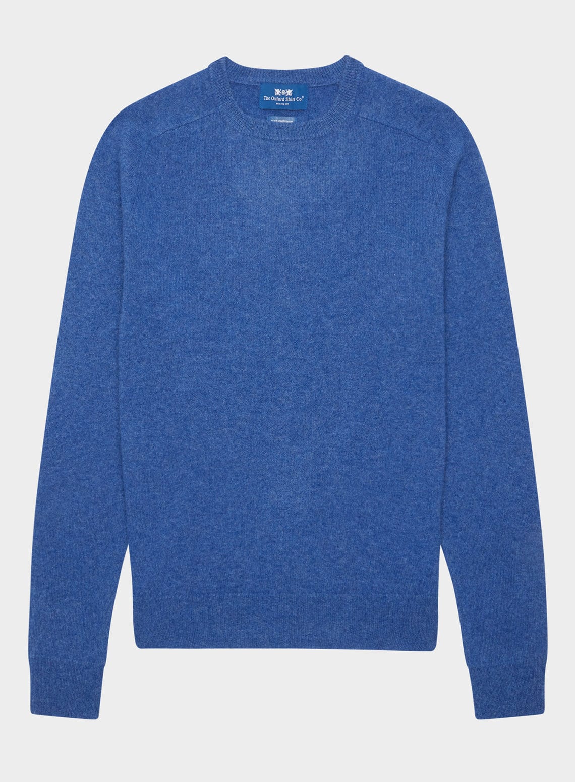 Cashmere Crew Neck in Denim