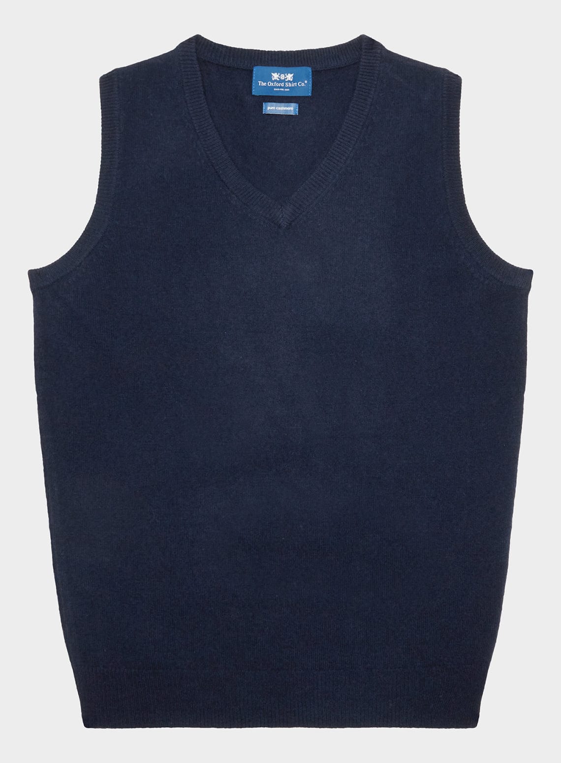 Cashmere Sleeveless in Navy