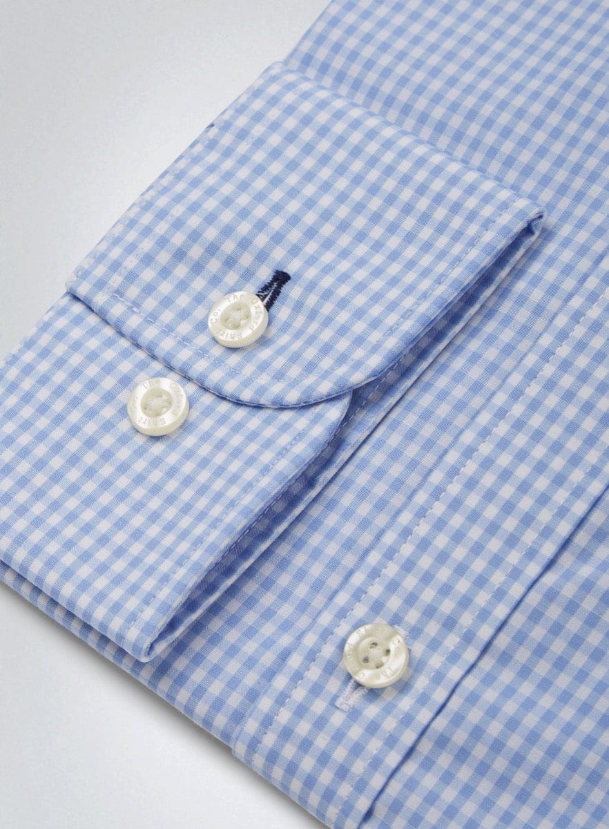 Classic Gingham Shirt - Blue