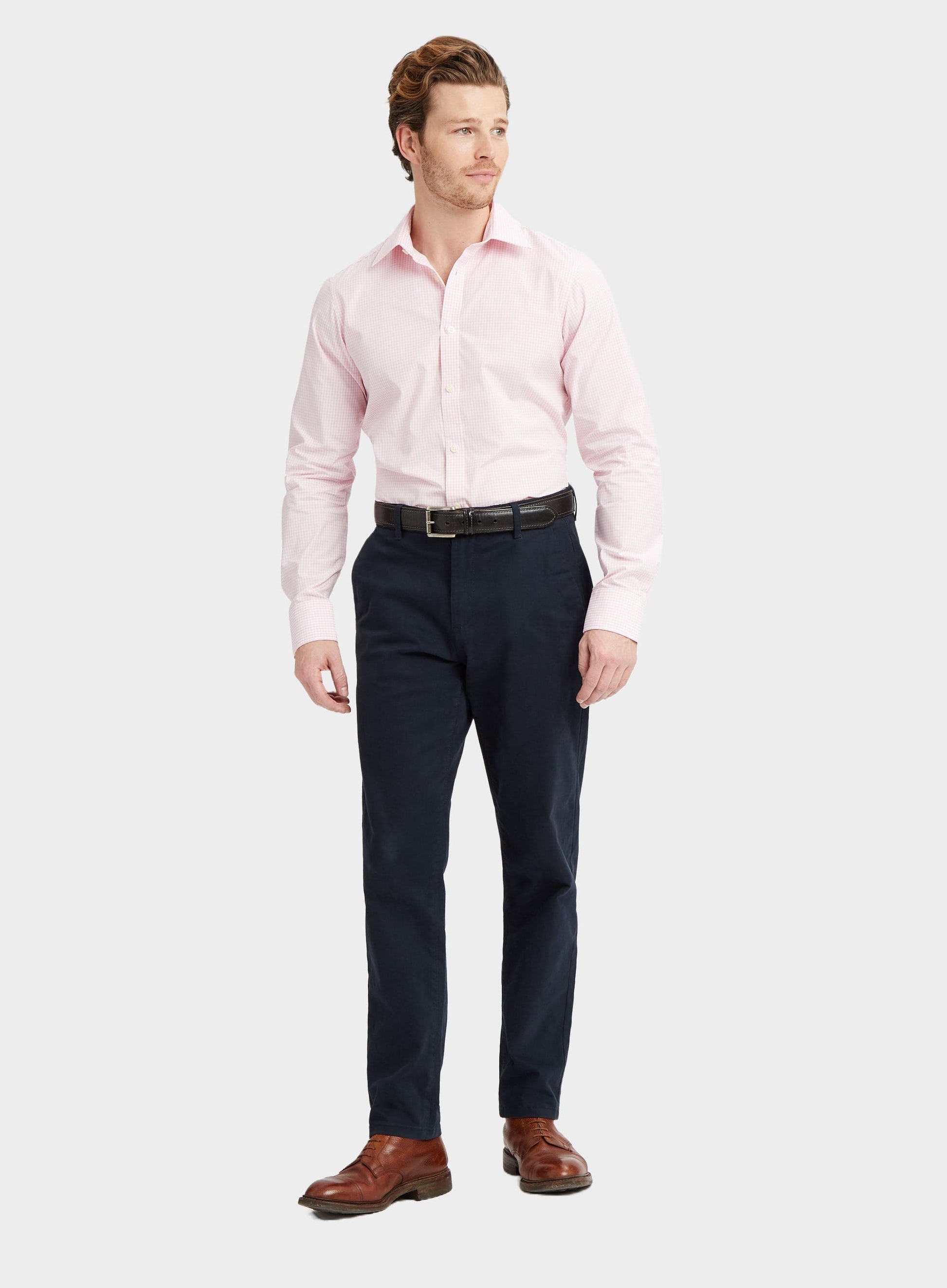 Classic Gingham Shirt - Pink
